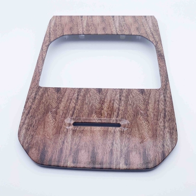 Alta cubierta plástica de la precisión IMD con un grano de madera como aspecto