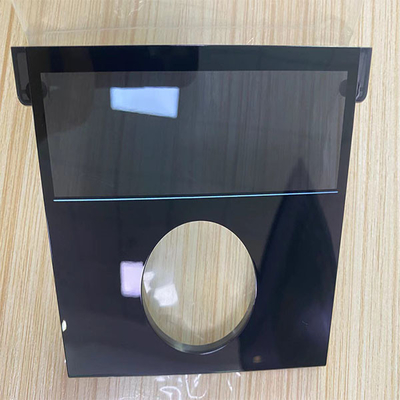 Ventana semi transparente plástica del negro brillante de la dureza 2H de la lente de IMD alta