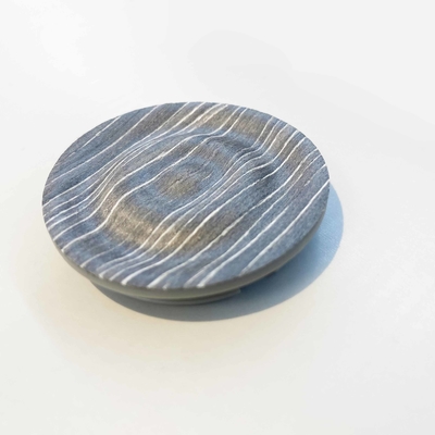 IML decorativo en proceso de etiquetado de las piezas IMD del molde efecto de madera del grano