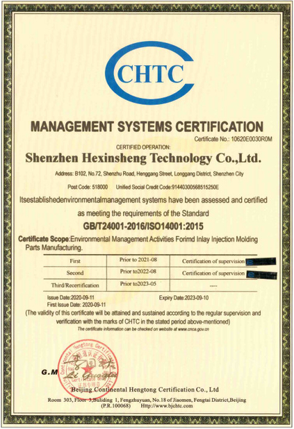 China Shenzhen HXS Technology Co., Ltd. certificaciones